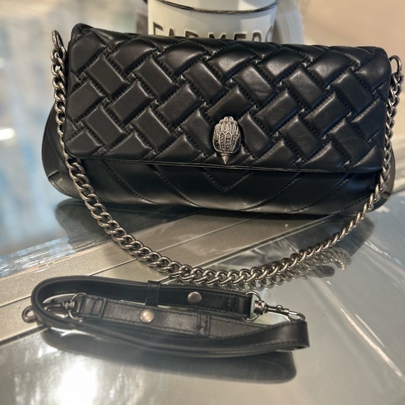 Kurt Geiger London Long Kensington Leather Shoulder Bag - Picture 5 of 11